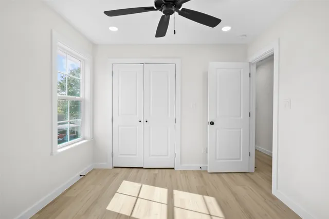 wooden floor in an empty room