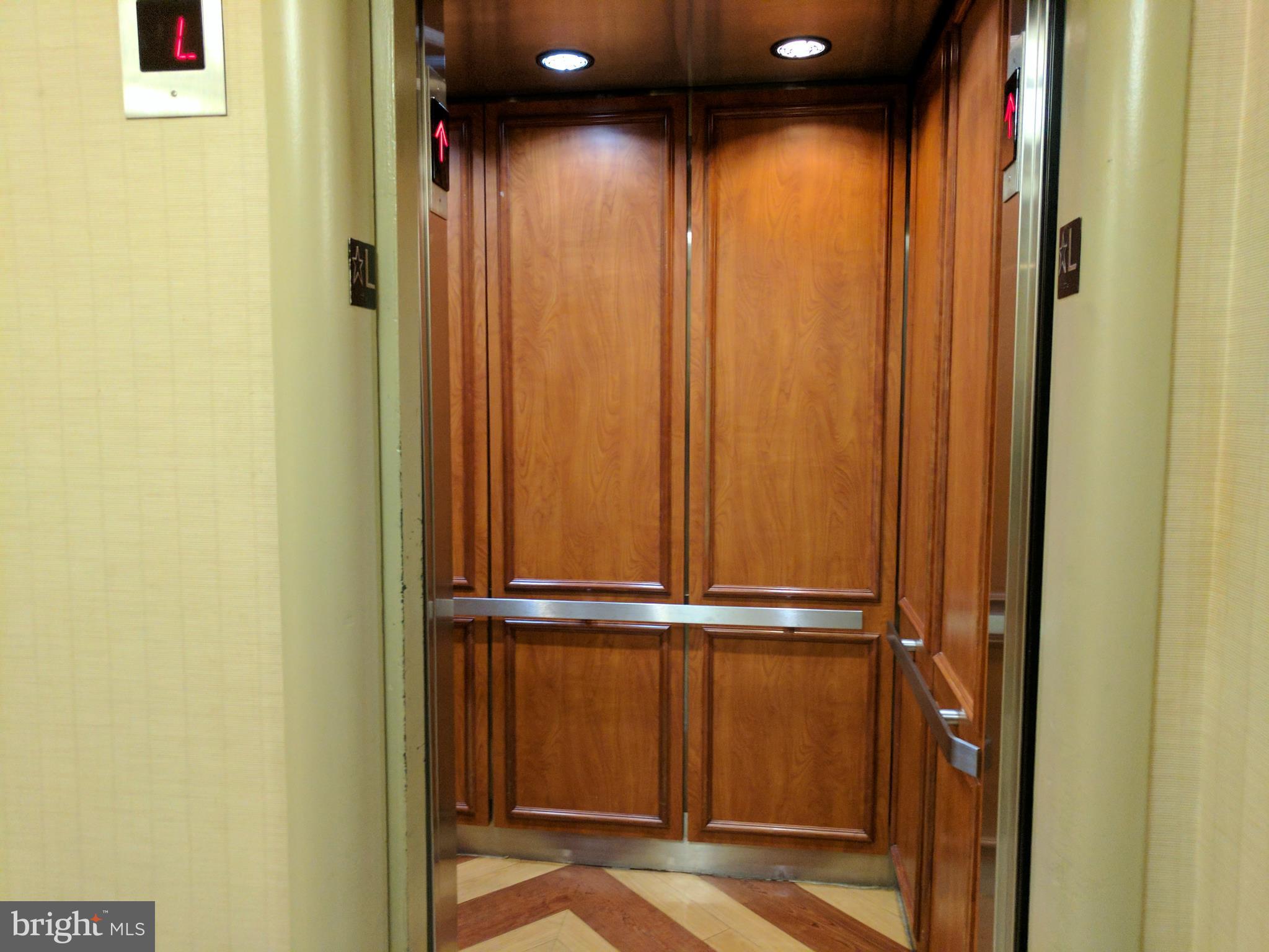922 24th Street Northwest, Unit 817 Washington, DC 20037 - Photo 6 of 16 Handsome wood paneled elevator