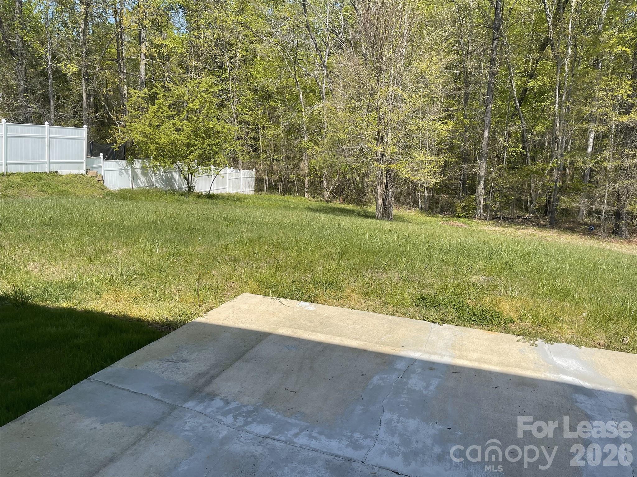 4532 Brookwood Road Charlotte, NC 28215 - Photo 11 of 11 a view of a yard with an trees