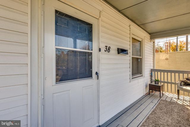 a view of front door of house