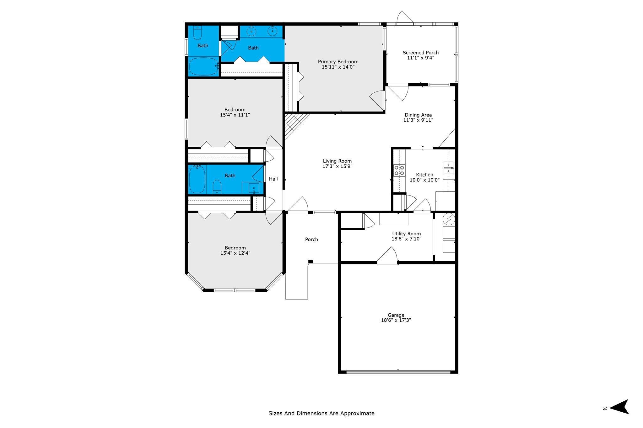 3876 Emerille Drive Foley, AL 36535 - Photo 31 of 31 Floor Plan
