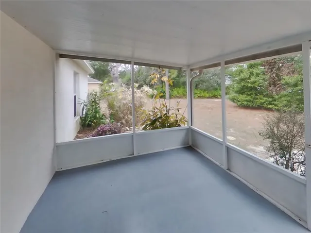 a view of a room with window