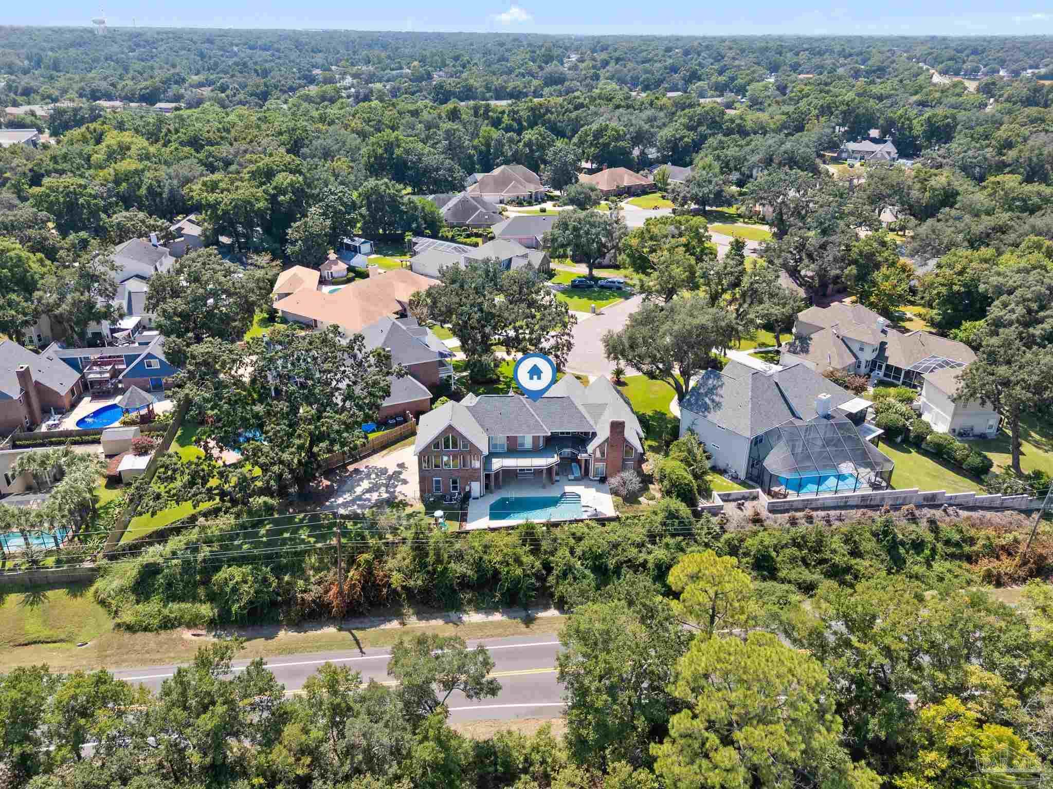 4818 Rosemont Place Pensacola, FL 32514 - Photo 67 of 69 an aerial view of multiple house