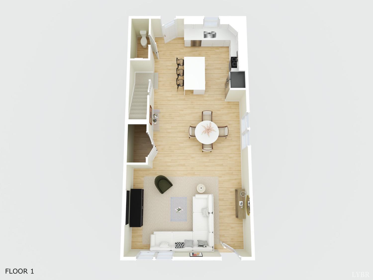 556 Leesville Road, Unit 208 Lynchburg, VA 24502 - Photo 39 of 40 a bathroom with a sink and mirror