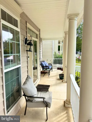 a view of a living room and dining room