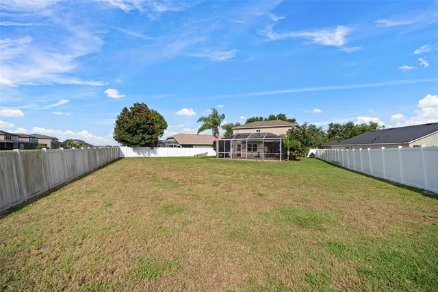 a balcony with a yard