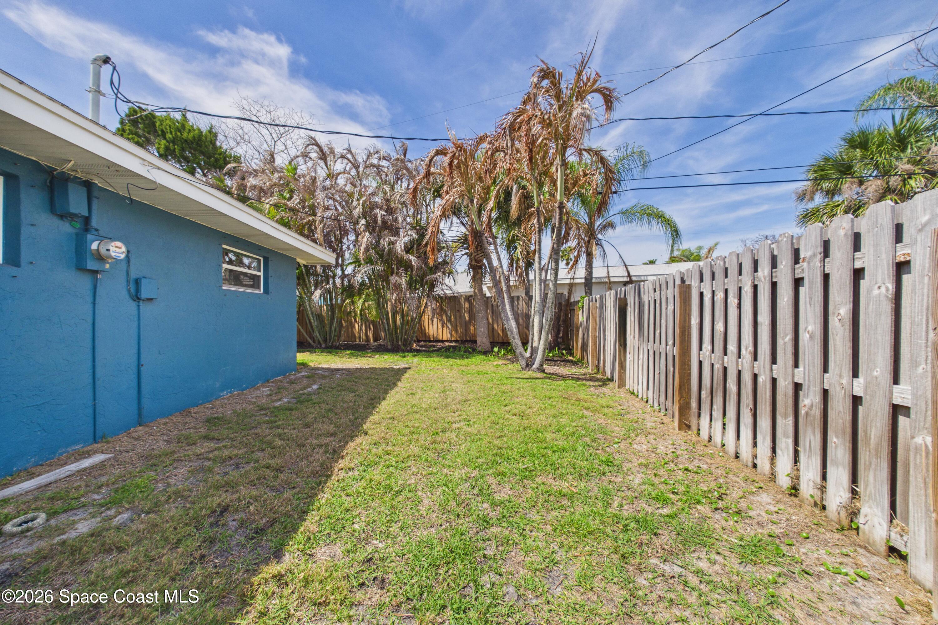280 Coral Way West Indialantic, FL 32903 - Photo 59 of 72 a view of a backyard