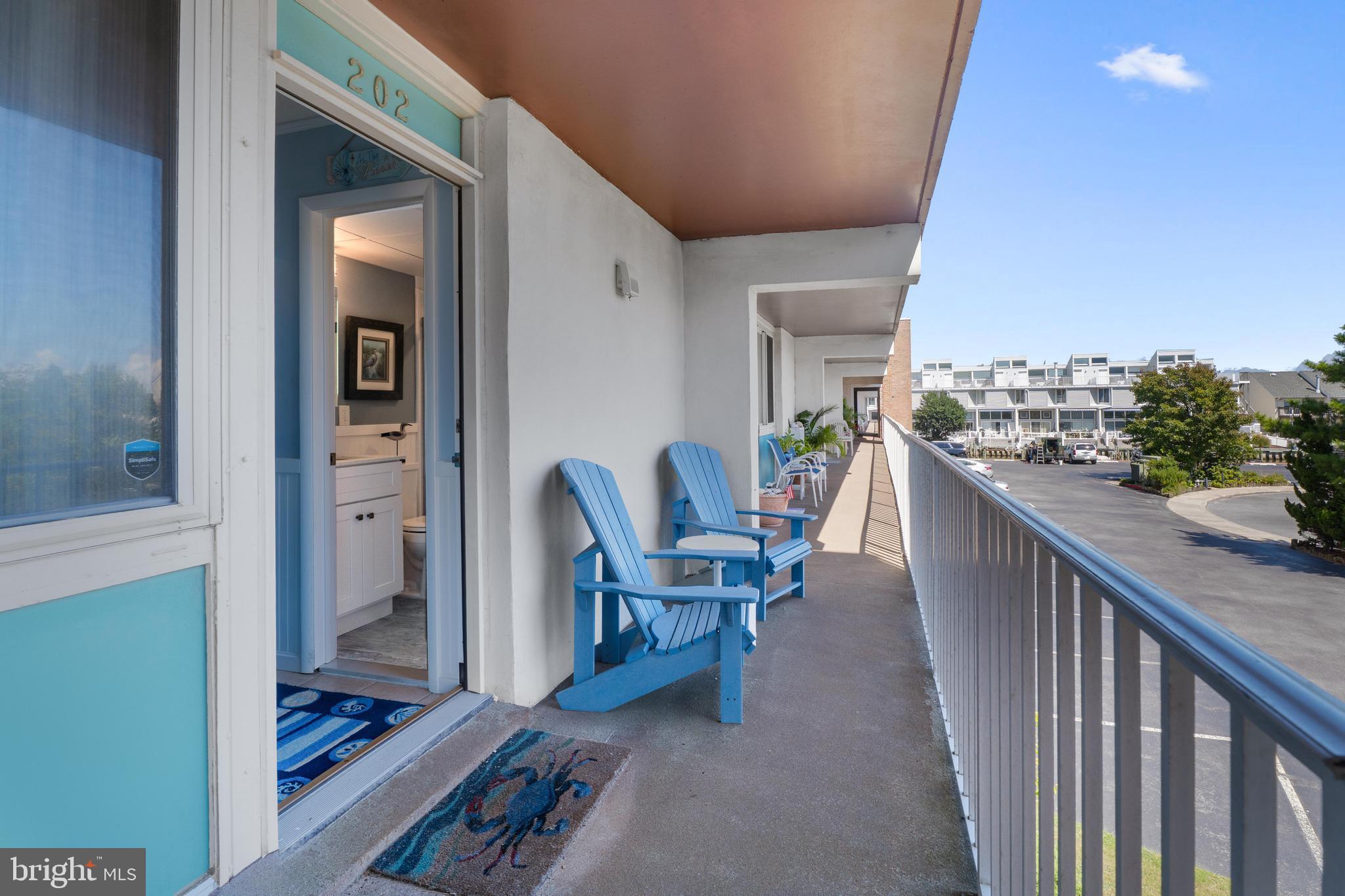 745 Mooring Road, Unit 202 Ocean City, MD 21842 - Photo 7 of 62 Front deck
