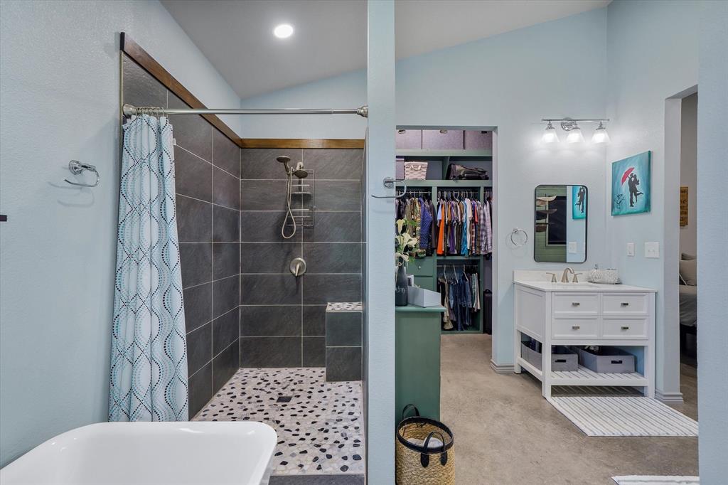 1026 VZ County Road Canton, TX 75103 - Photo 13 of 40 a bathroom with a sink toilet and shower