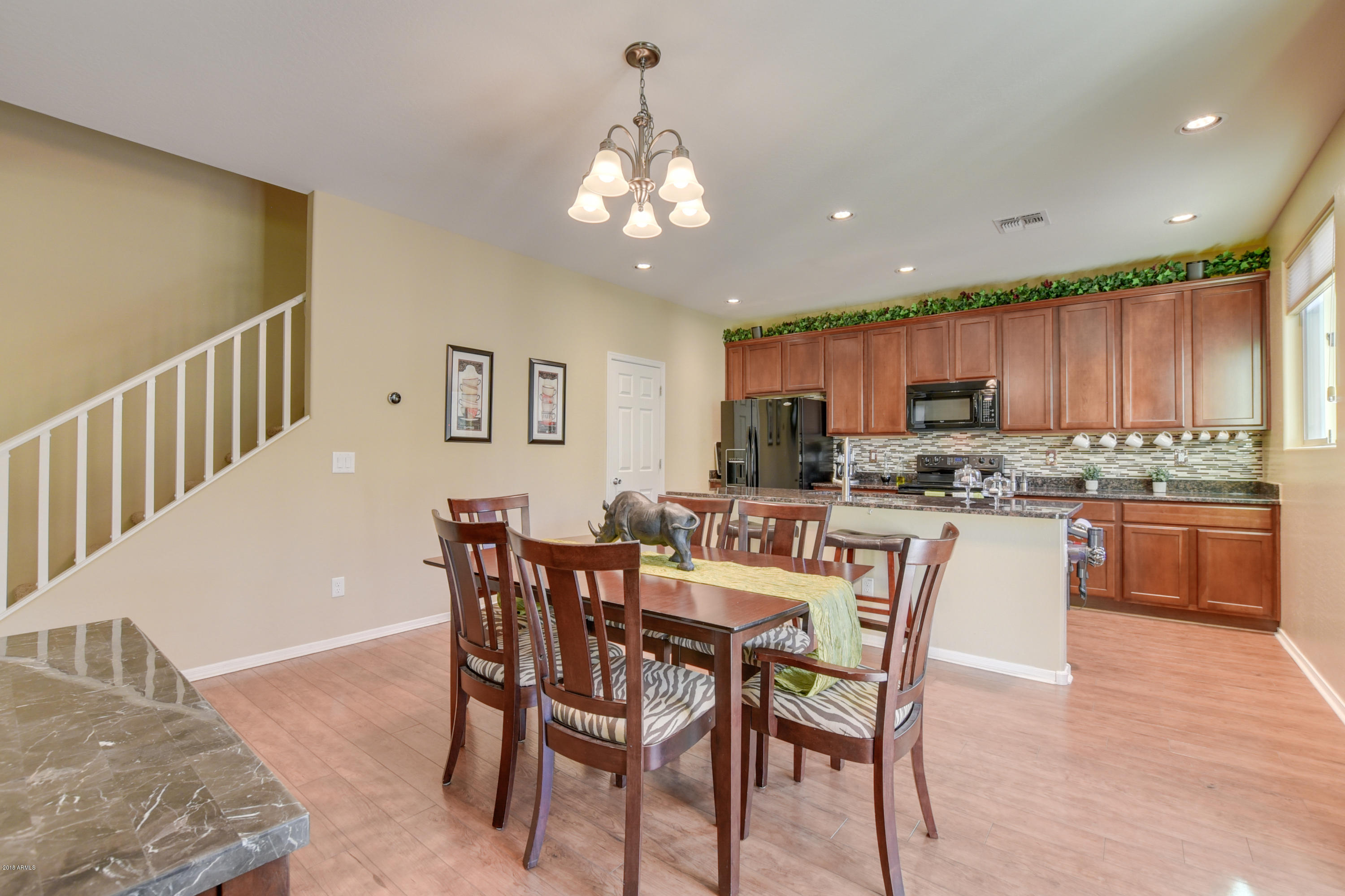 3444 East Harwell Road Gilbert, AZ 85234 - Photo 11 of 37 Breakfast Area and Kitchen