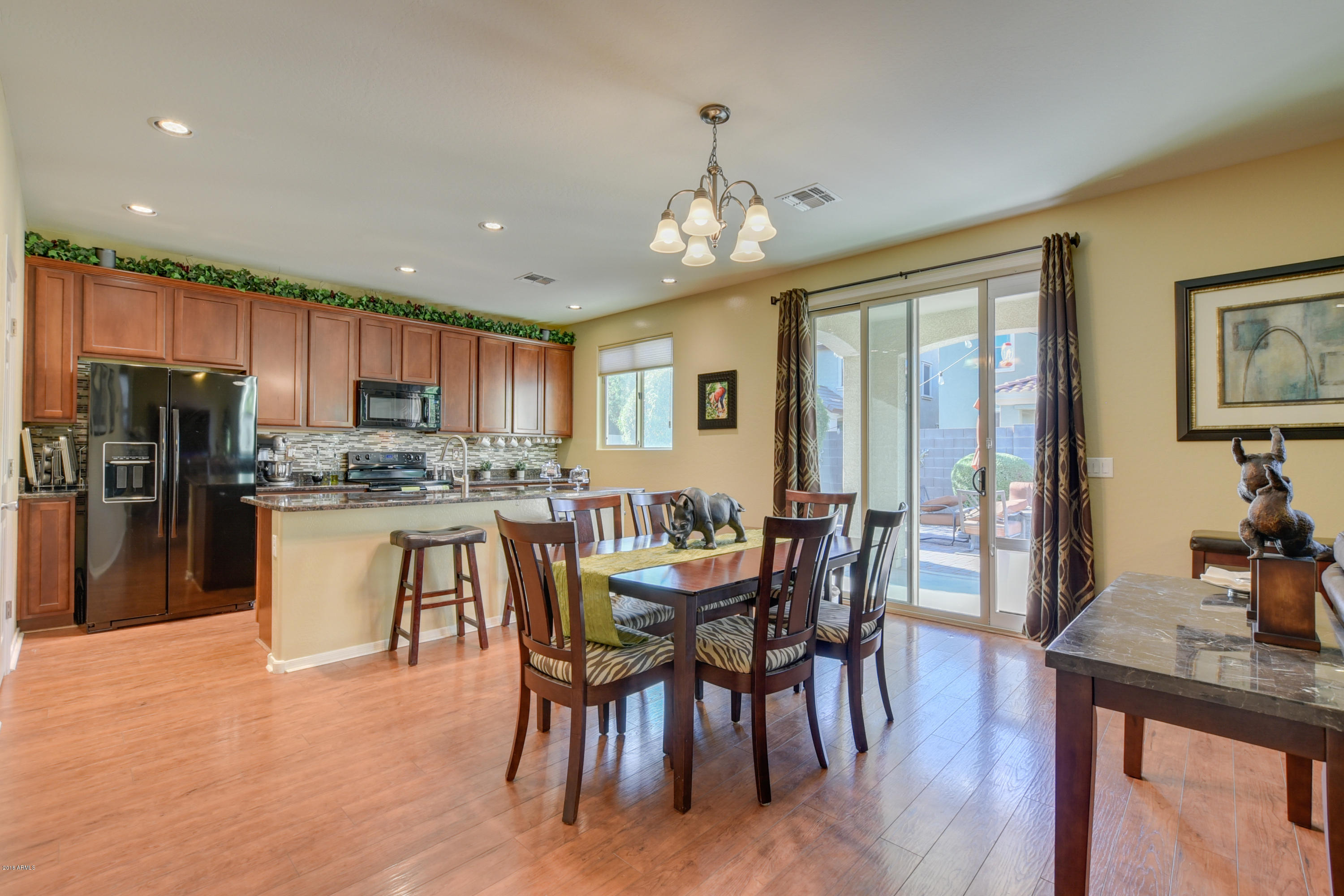 3444 East Harwell Road Gilbert, AZ 85234 - Photo 10 of 37 Breakfast Area and Kitchen