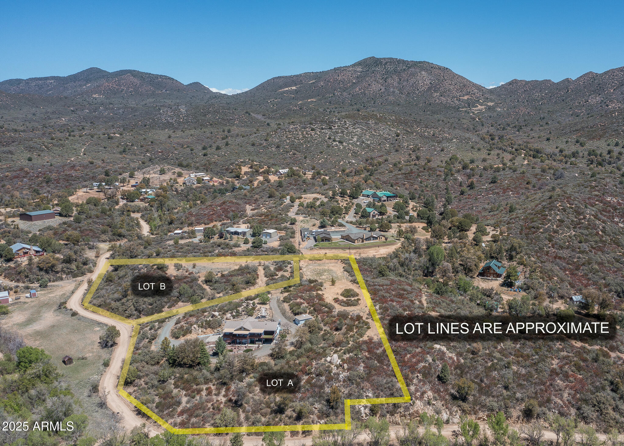 10570 West Cherry Creek Road Dewey, AZ 86327 - Photo 2 of 99 2) LOT LINES