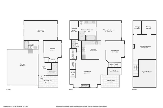 $420,000 | 9504 Sundance Drive, Bridgeville, PA 15017