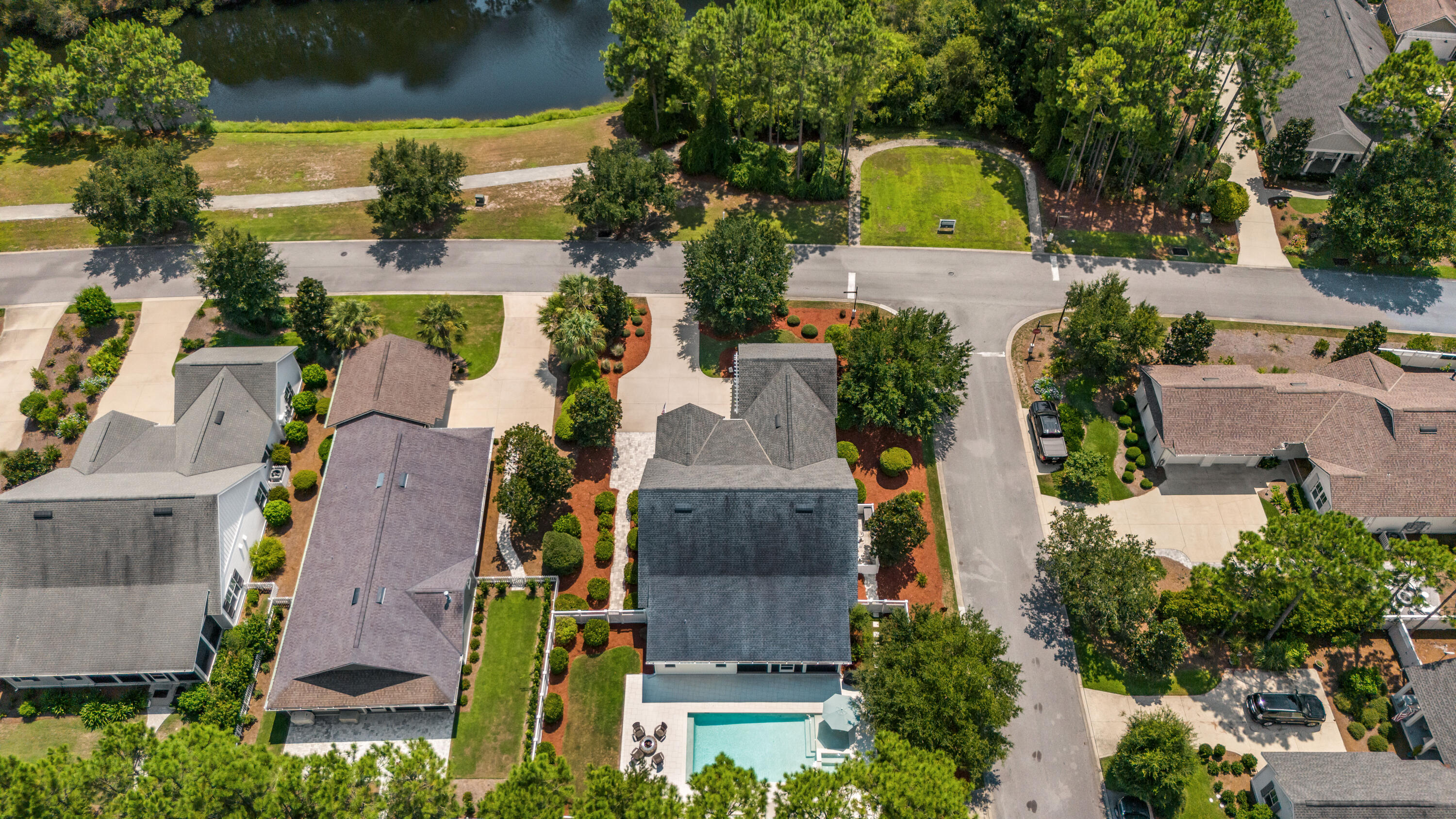 256 Medley Street, Unit LOT 96 Inlet Beach, FL 32461 - Photo 3 of 62 Aerial View