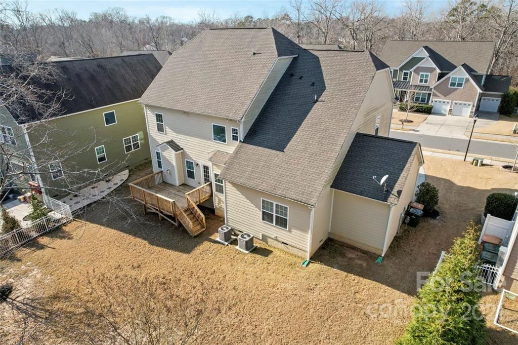 4331 Oxford Mill Road Waxhaw, NC 28173 - Photo 45 of 48 an aerial view of a house with a yard