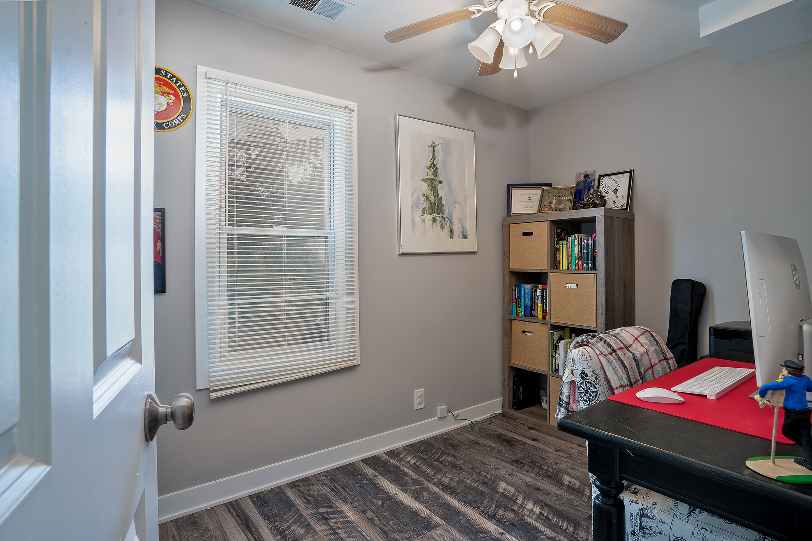 27 Arlington Road Fox Lake, IL 60020 - Photo 10 of 17 a bedroom with furniture and wooden floor