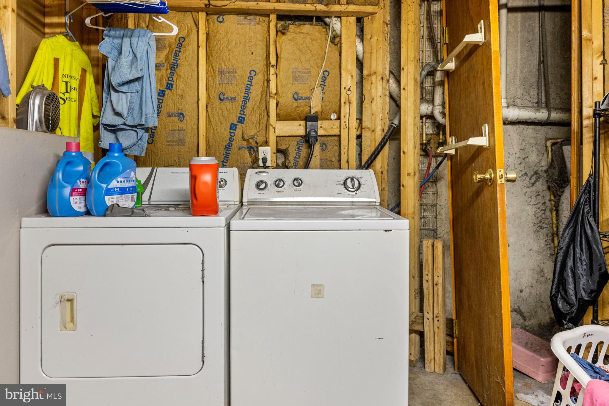 341 Goosemar Road Rising Sun, MD 21911 - Photo 17 of 24 a utility room with dryer and washer