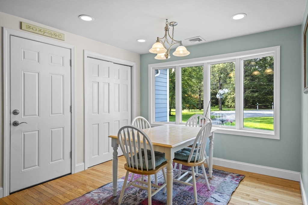 6 Beechwood Circle Boxford, MA 01921 - Photo 15 of 42 a view of a dining room with furniture window and wooden floor