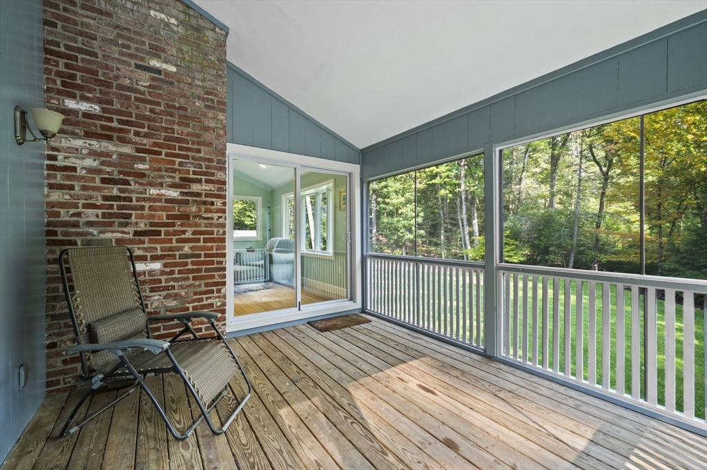 6 Beechwood Circle Boxford, MA 01921 - Photo 39 of 42 a view of a balcony with wooden floor