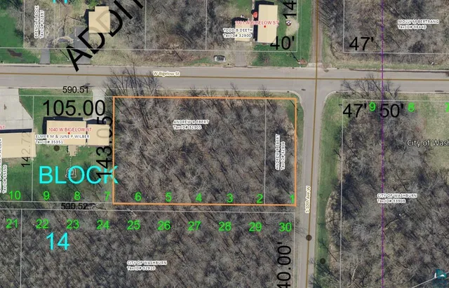 $55,000 | 10-xx West Bigelow Street, Washburn, WI 54891