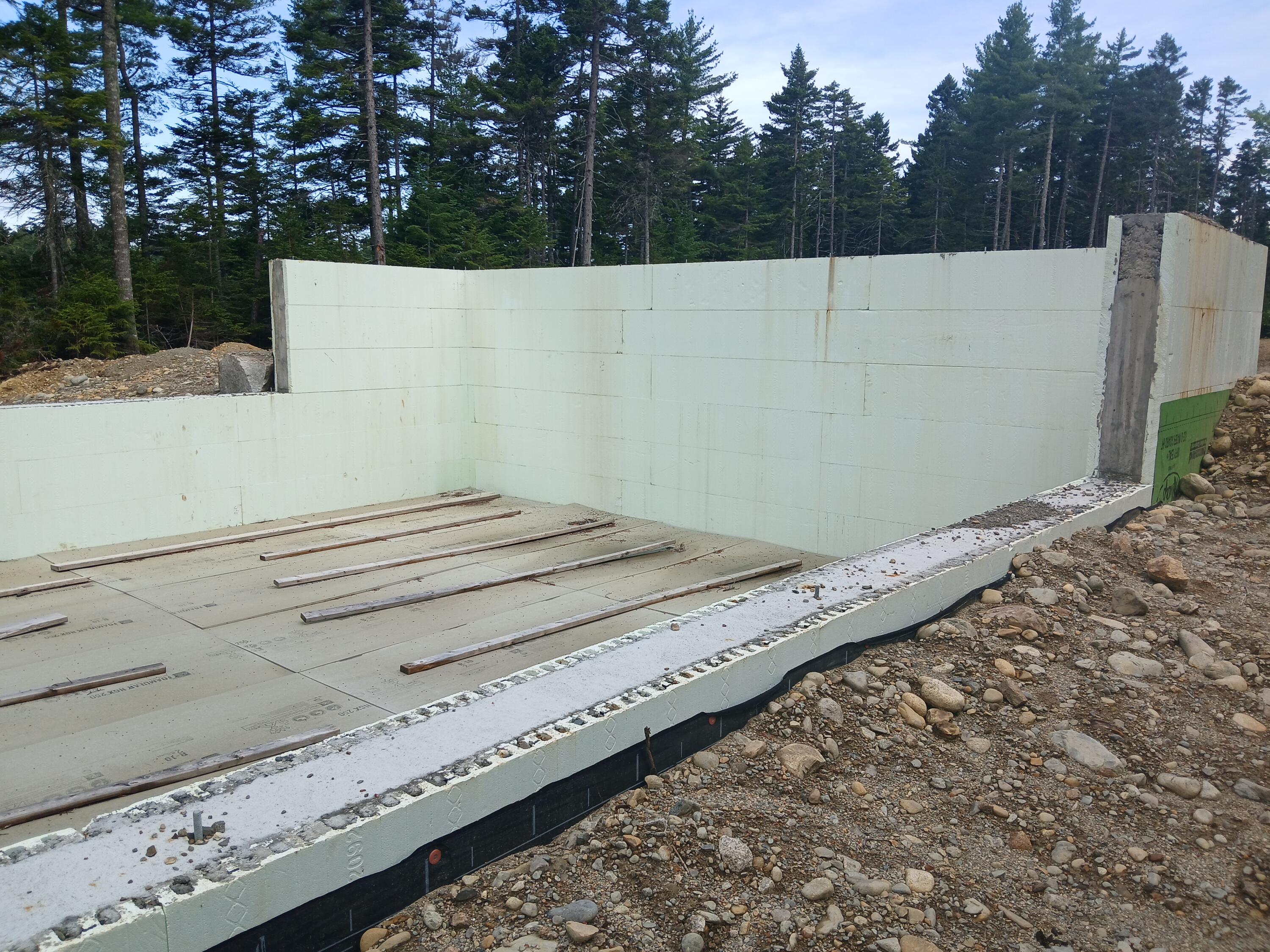 Lot # Lot#16.1 Middle Road Bingham, ME 04920 - Photo 6 of 6 Inside of foundation