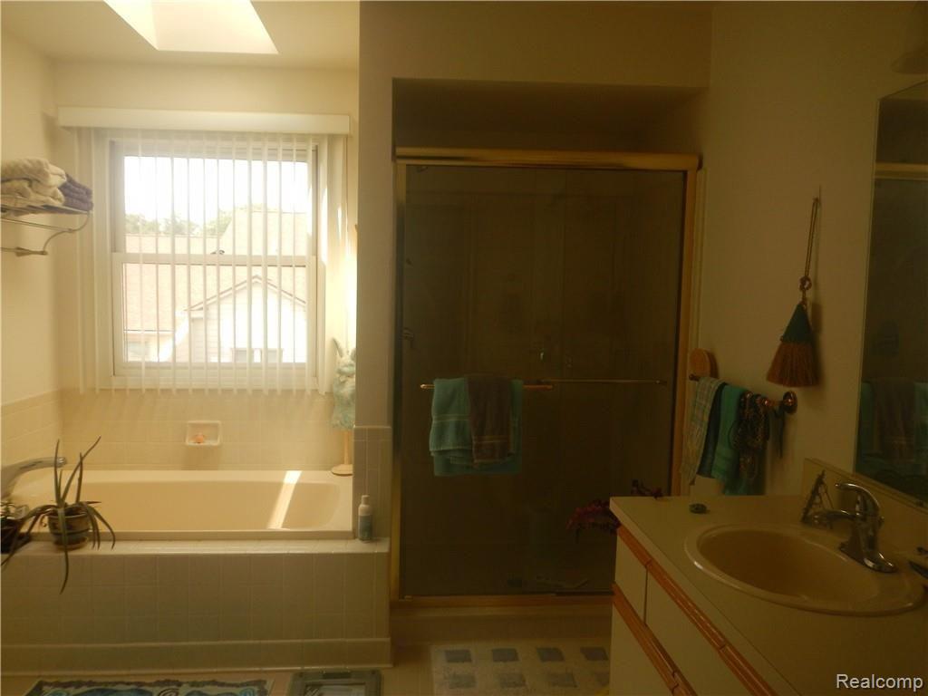 629 Summit Ridge Drive, Unit 13 Milford, MI 48381 - Photo 36 of 59 LARGE TUB WITH SKYLIGHT