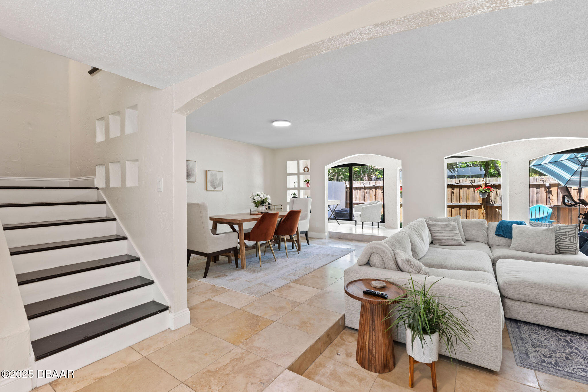 208 Pine Cone Trail Ormond Beach, FL 32174 - Photo 14 of 45 a living room with furniture and wooden floor