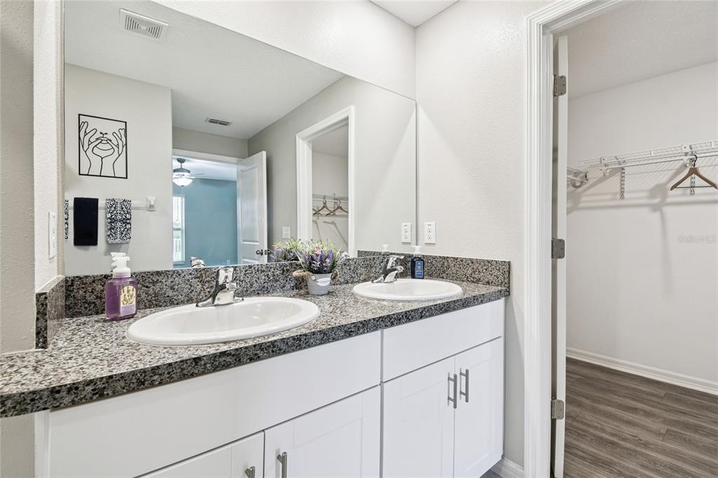 1735 Ripple Jade Place Ruskin, FL 33570 - Photo 25 of 68 a bathroom with a sink and a mirror