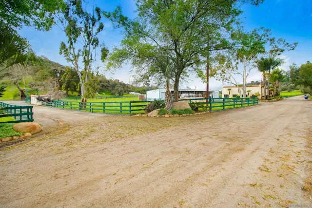 a view of an outdoor space and a yard
