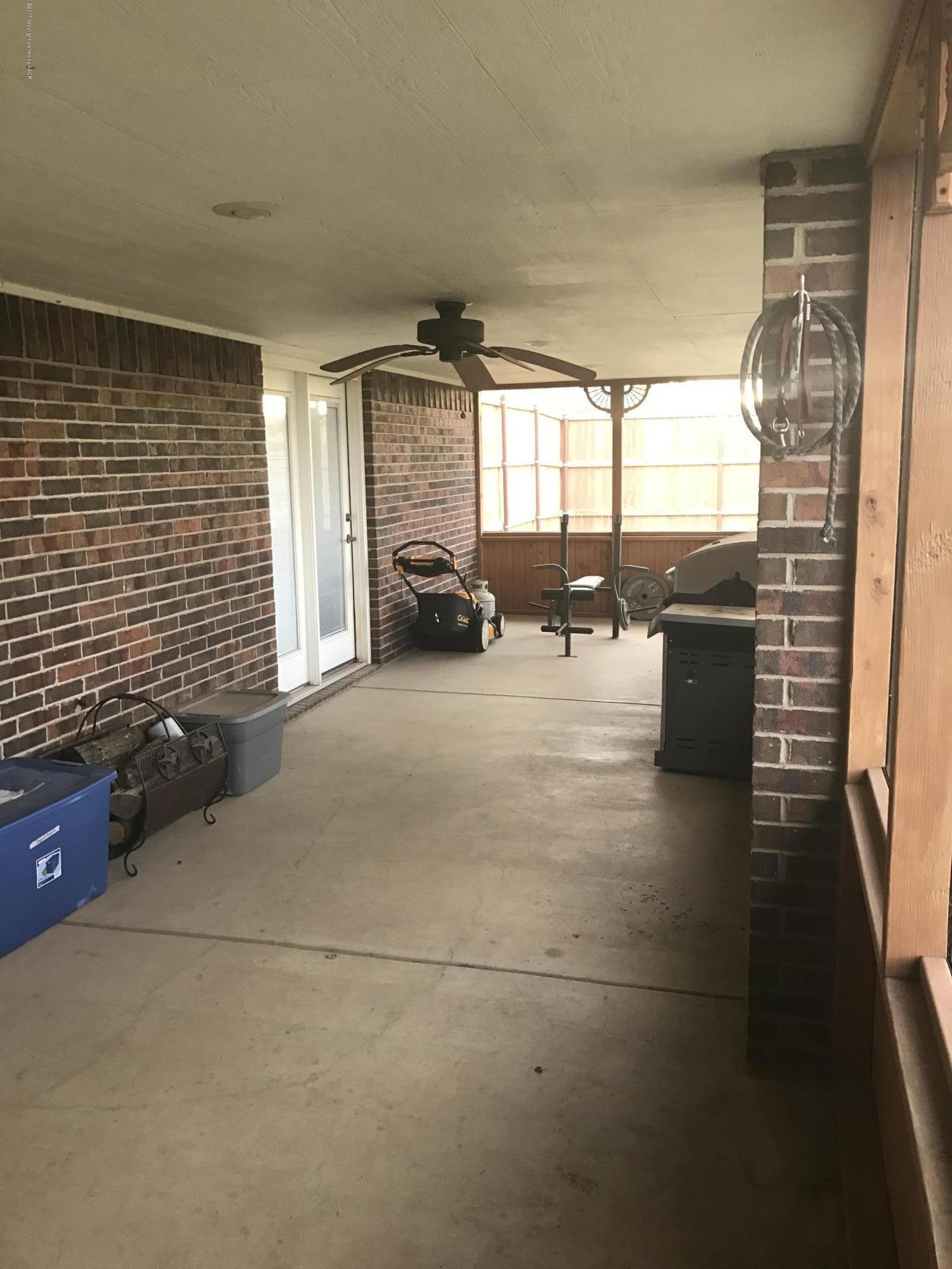 8250 Kemper Road Canyon, TX 79015 - Photo 40 of 48 Screened in Back Patio