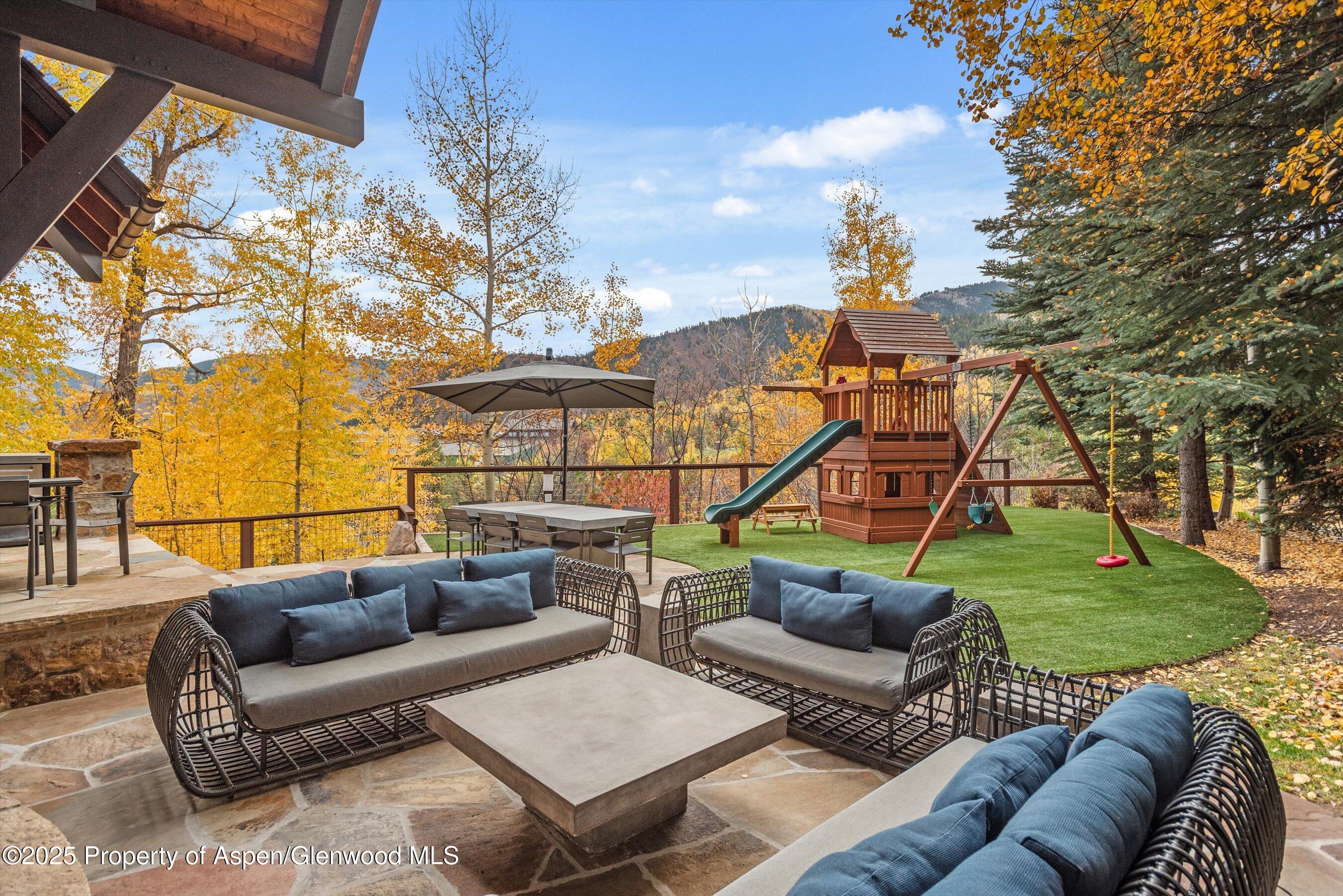 1162 Tiehack Road Aspen, CO 81611 - Photo 6 of 41 Back Yard