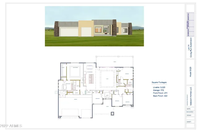 $669,500 | 8732 South Sun Quail Terrace, Hereford, AZ 85615