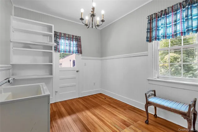 wooden floor in an empty room