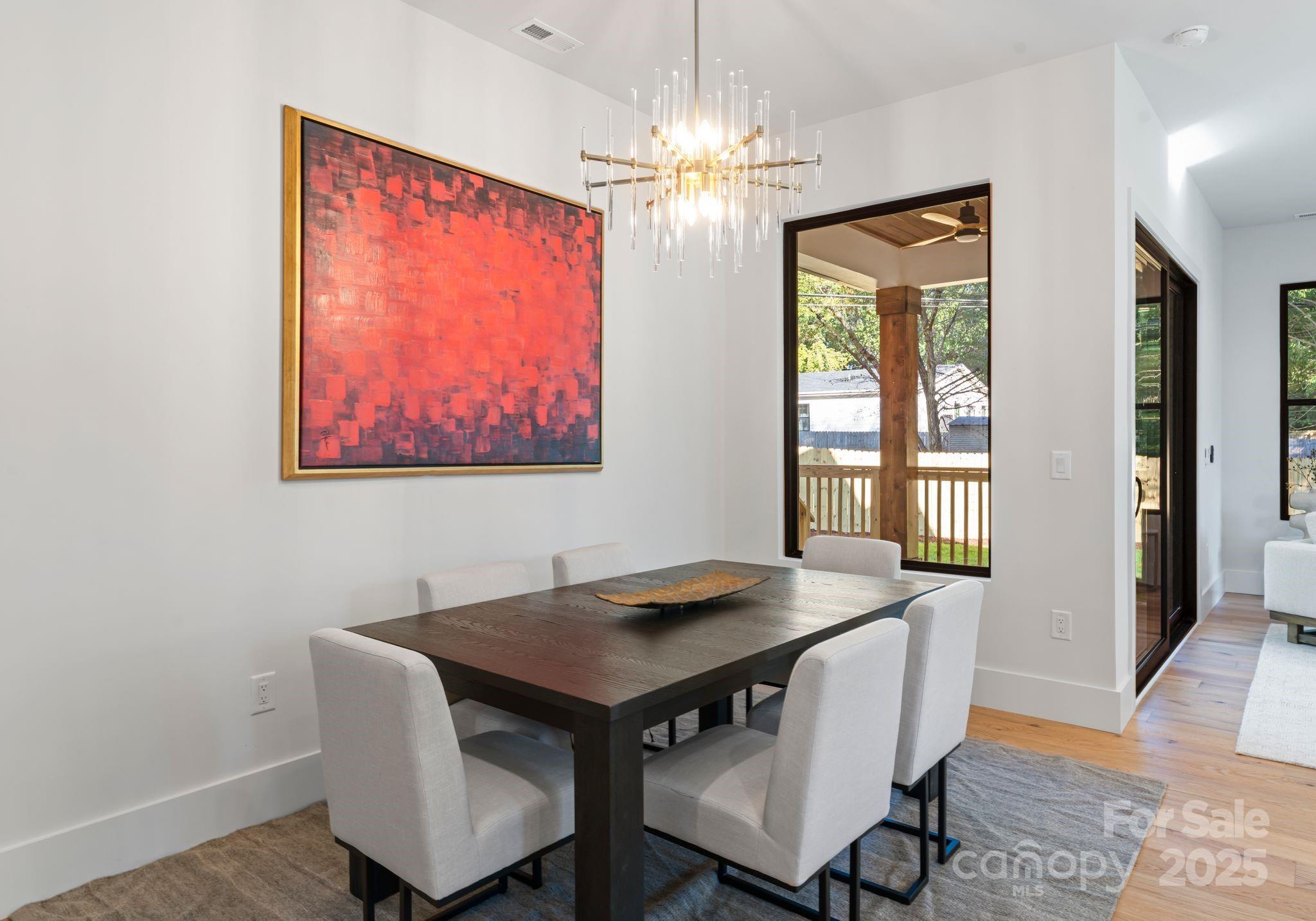 4641 Connecting Road Charlotte, NC 28209 - Photo 12 of 48 a view of a dining room with furniture and window