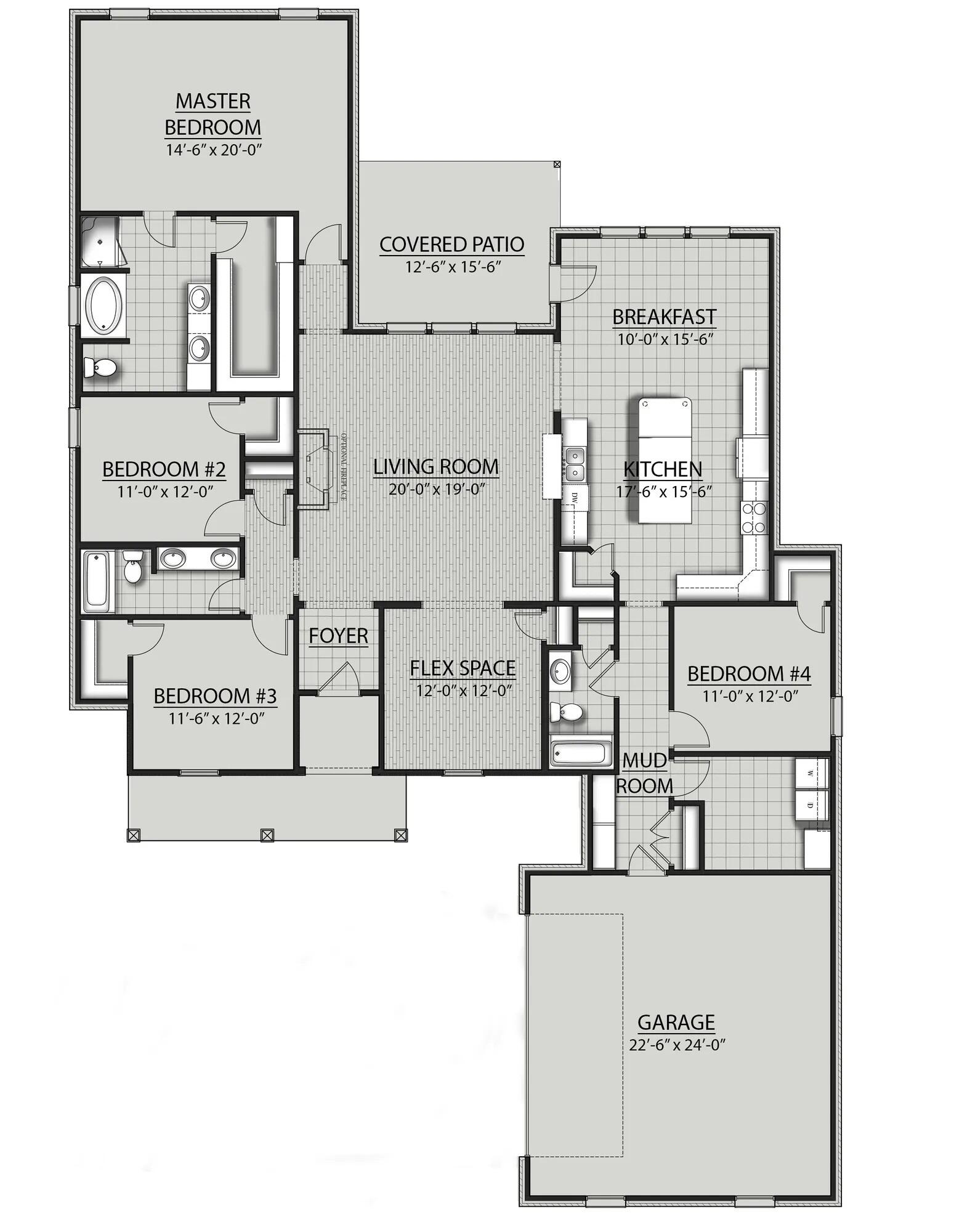 70 Pollywog Place Freeport, FL 32439 - Photo 2 of 2 Renoir IV I - Floor Plan