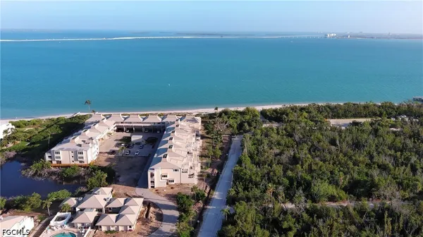 an aerial view of house with outdoor space