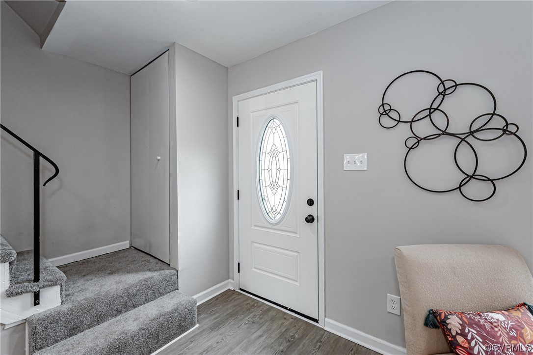 4629 Coldstream Drive Richmond, VA 23234 - Photo 3 of 36 a view of an entryway with wooden floor