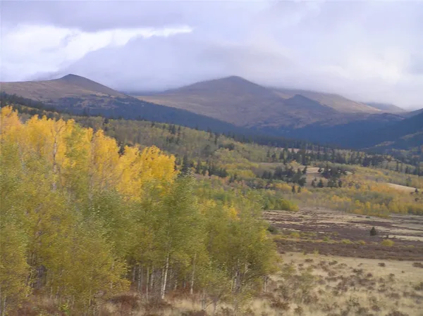 a view of lake and mountain