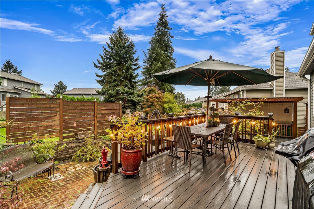 23701 3rd Place West Bothell, WA 98021 - Photo 27 of 31 a view of a rooftop deck with chairs and table