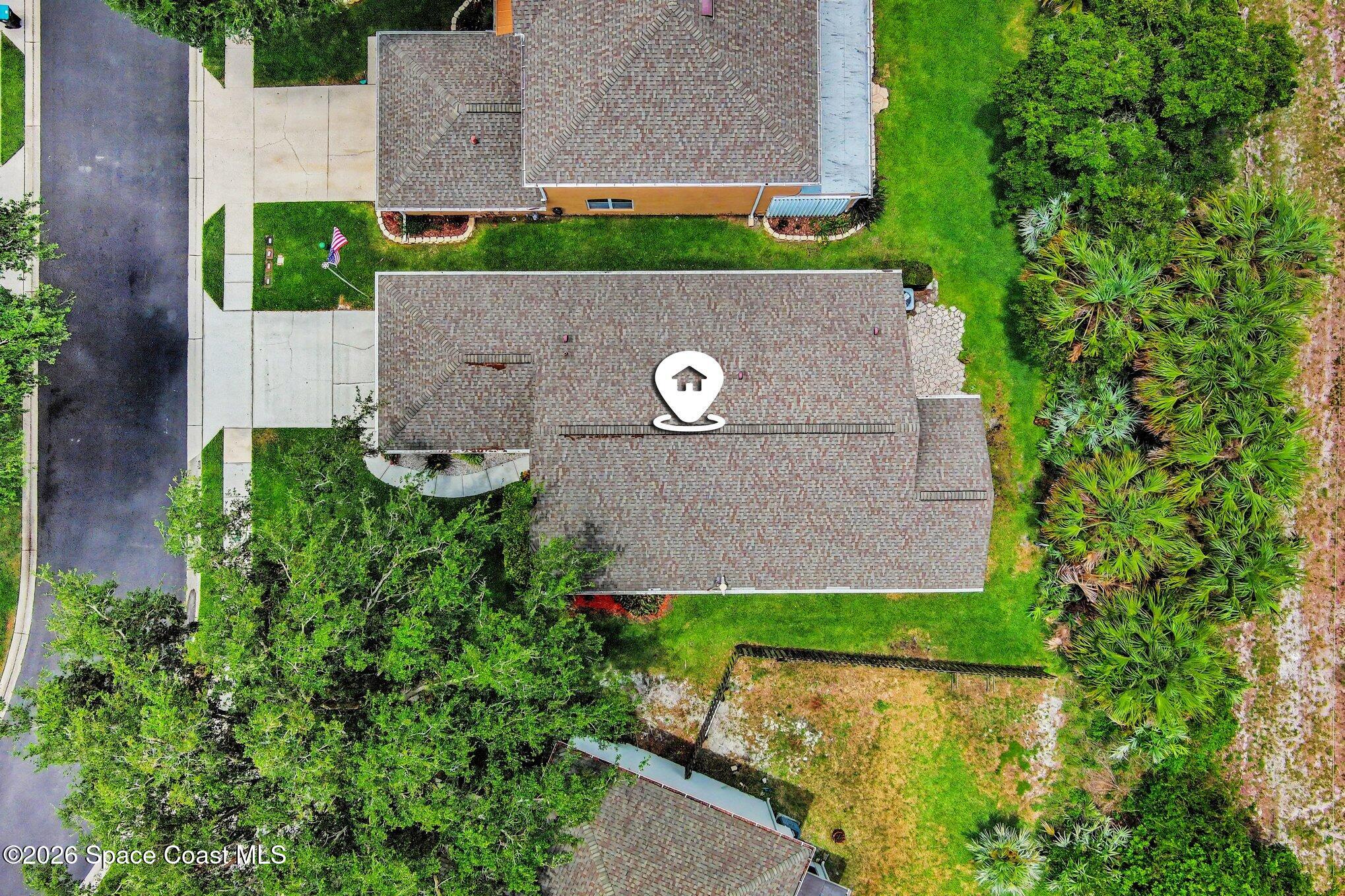 2194 Spring Creek Circle Palm Bay, FL 32905 - Photo 27 of 40 Aerial Top of Home