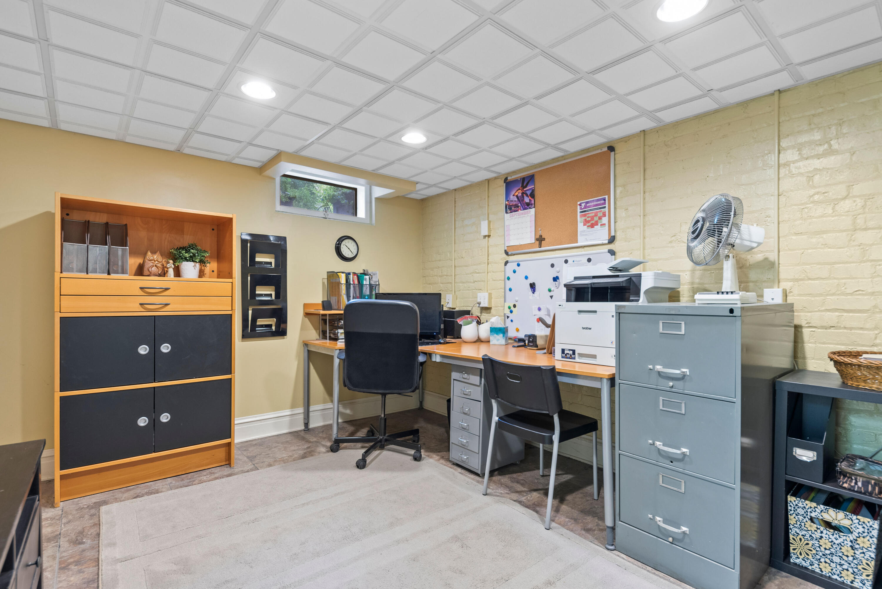 1908 Ridge Road Munster, IN 46321 - Photo 30 of 39 a view of a workspace with furniture and a window
