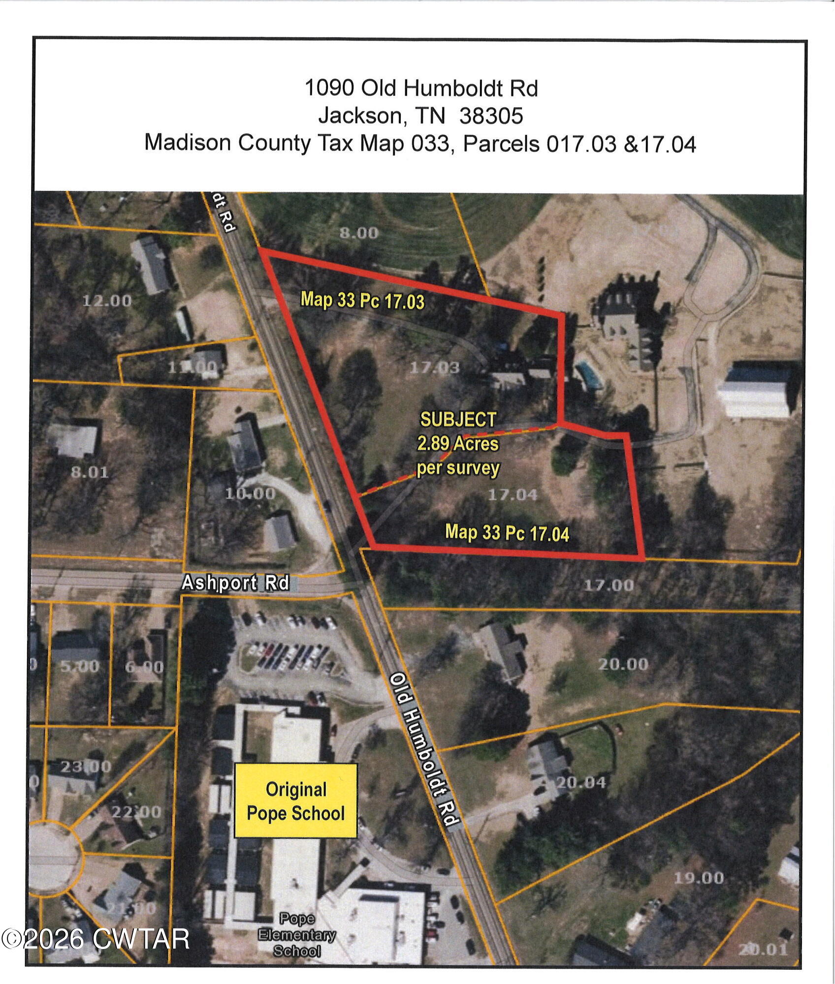 1090 Old Humboldt Road Jackson, TN 38305 - Photo 2 of 44 Aerial