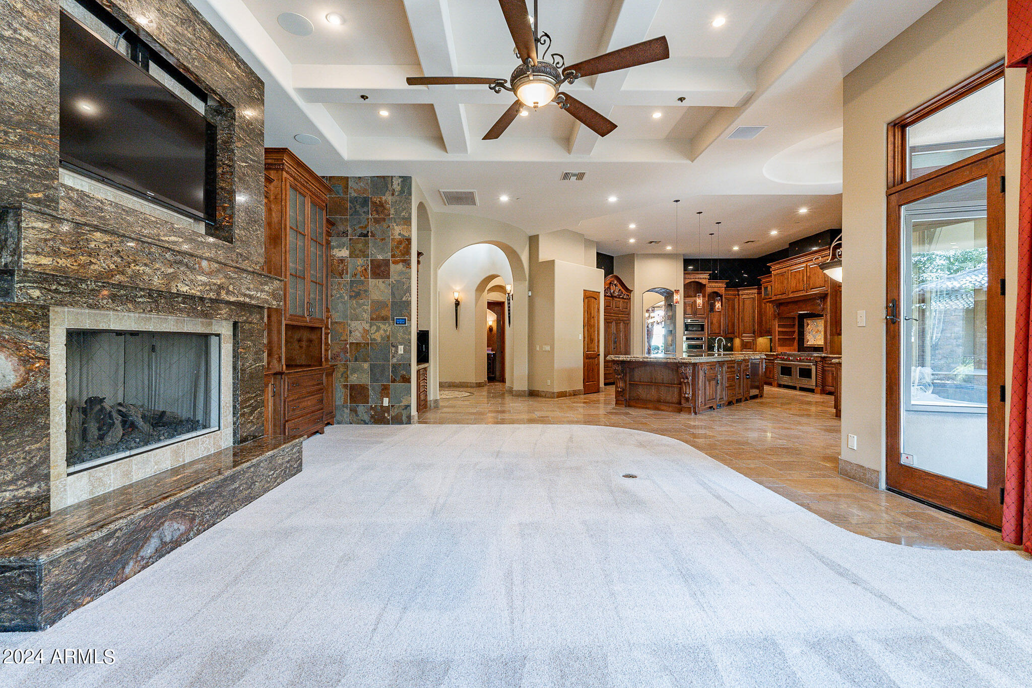 2133 East Ranch Road Tempe, AZ 85284 - Photo 61 of 116 Family room towards kitchen