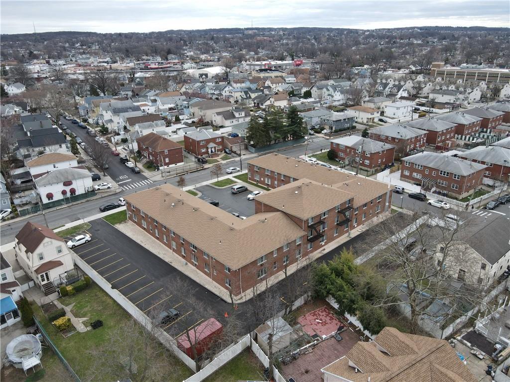 646 Port Richmond Avenue Staten Island, NY 10302 - Photo 3 of 17 an aerial view of a residential apartment building with a city view