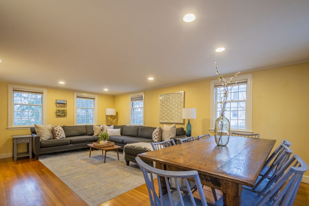 1 Constitution Road Lexington, MA 02421 - Photo 7 of 42 a living room with furniture a rug and a large window