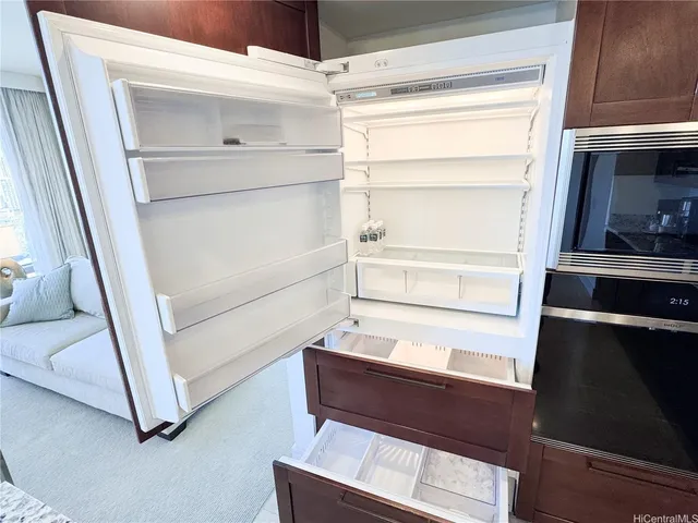 a view of rack on the door