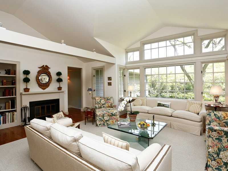 496 Valley Road Cos Cob, CT 06807 - Photo 6 of 14 a living room with furniture and a fireplace