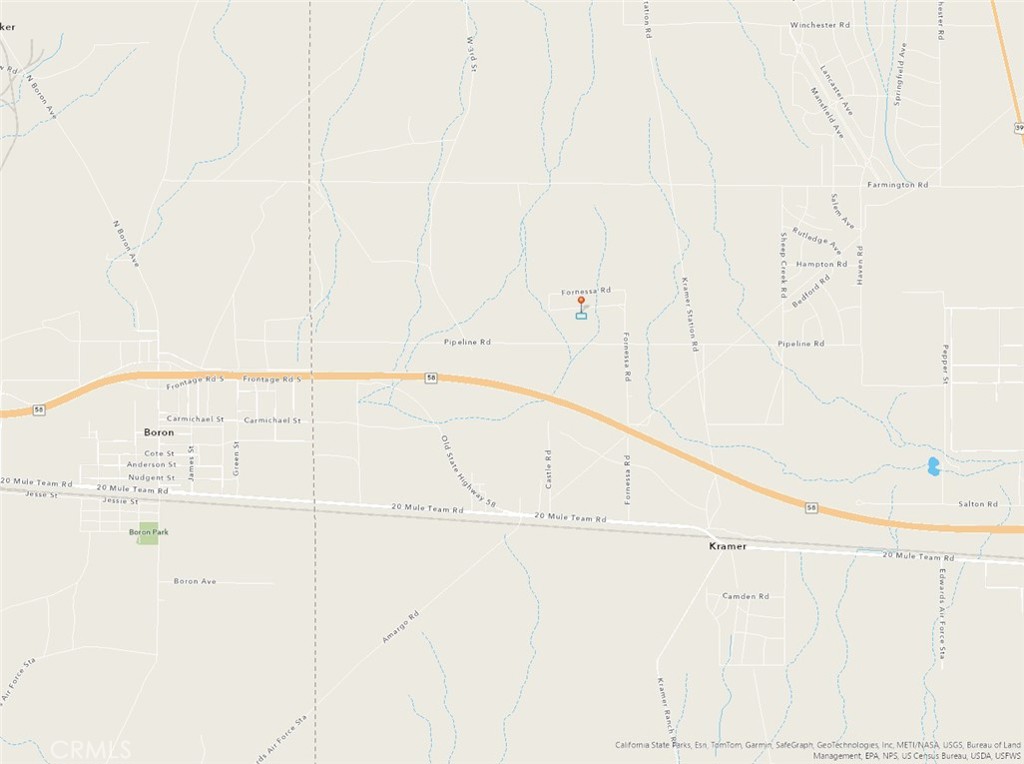 0 Fornessa Road Boron, CA 93516 - Photo 6 of 8 a view of a dry back yard