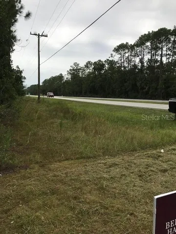a view of a green field