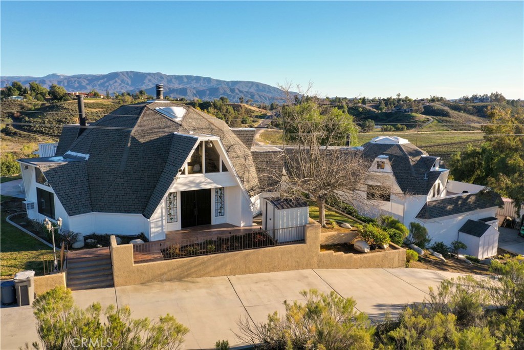 40970 Anza Road Temecula, CA 92592 - Photo 23 of 29 an aerial view of a house with a mountain